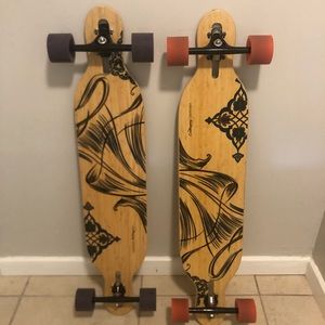 2 loaded dervish longboards. Make an offer.